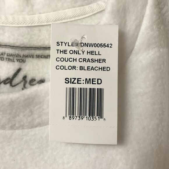 Daydream Nation Bleached the Only Hell Couch Chaser Sweatshirt Size Medium - Picture 10 of 10